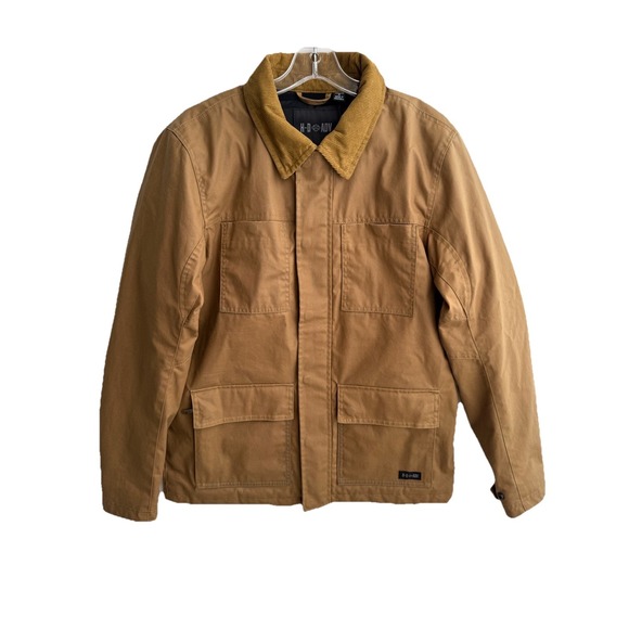 Harley-Davidson M Medium Mesa Waxed Riding Jacket Brown Mens ADV Cotton Chore - Picture 1 of 14
